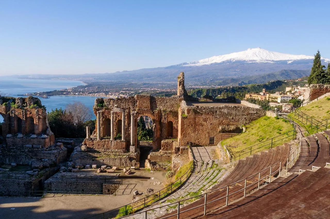 La Casa Di Elvira Lägenhet Giardini Naxos Italien
